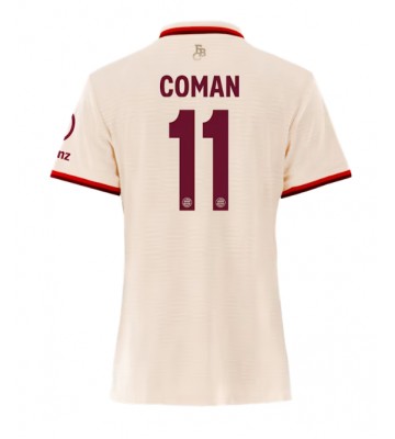 Bayern Munich Kingsley Coman #11 Tercera Equipación Mujer 2024-25 Manga Corta